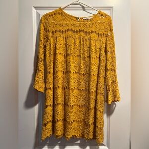 Lace and fridge long top